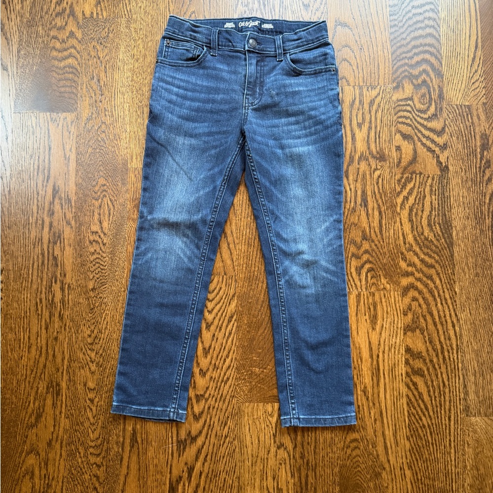 Boys Cat & Jack denim stretch skinny jeans - size 8